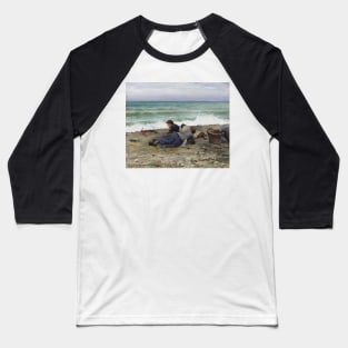 High Tide, Etretat by Daniel Ridgway Knight Baseball T-Shirt